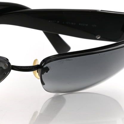 Chanel Crystal CC Sunglasses 4117-B Black 10 of 10
