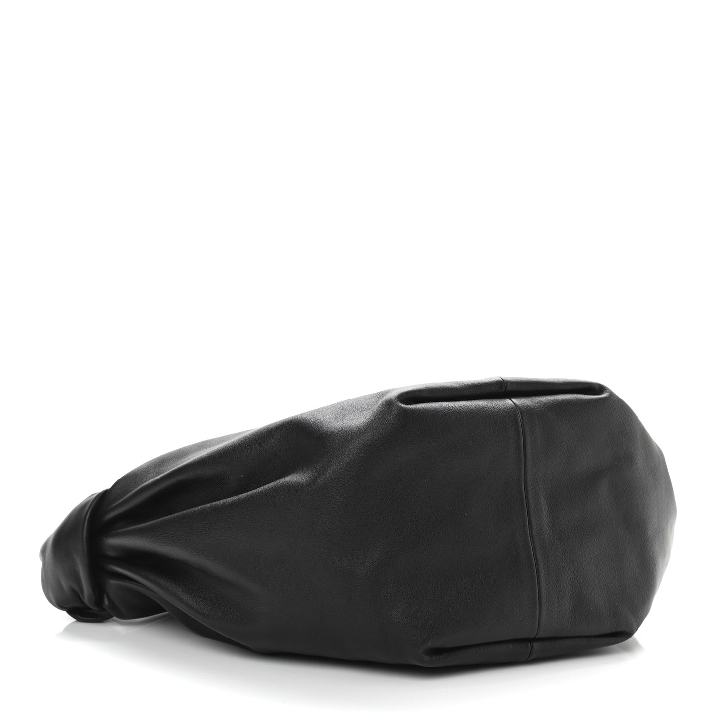 Calfskin Teen Double Knot Hobo Black