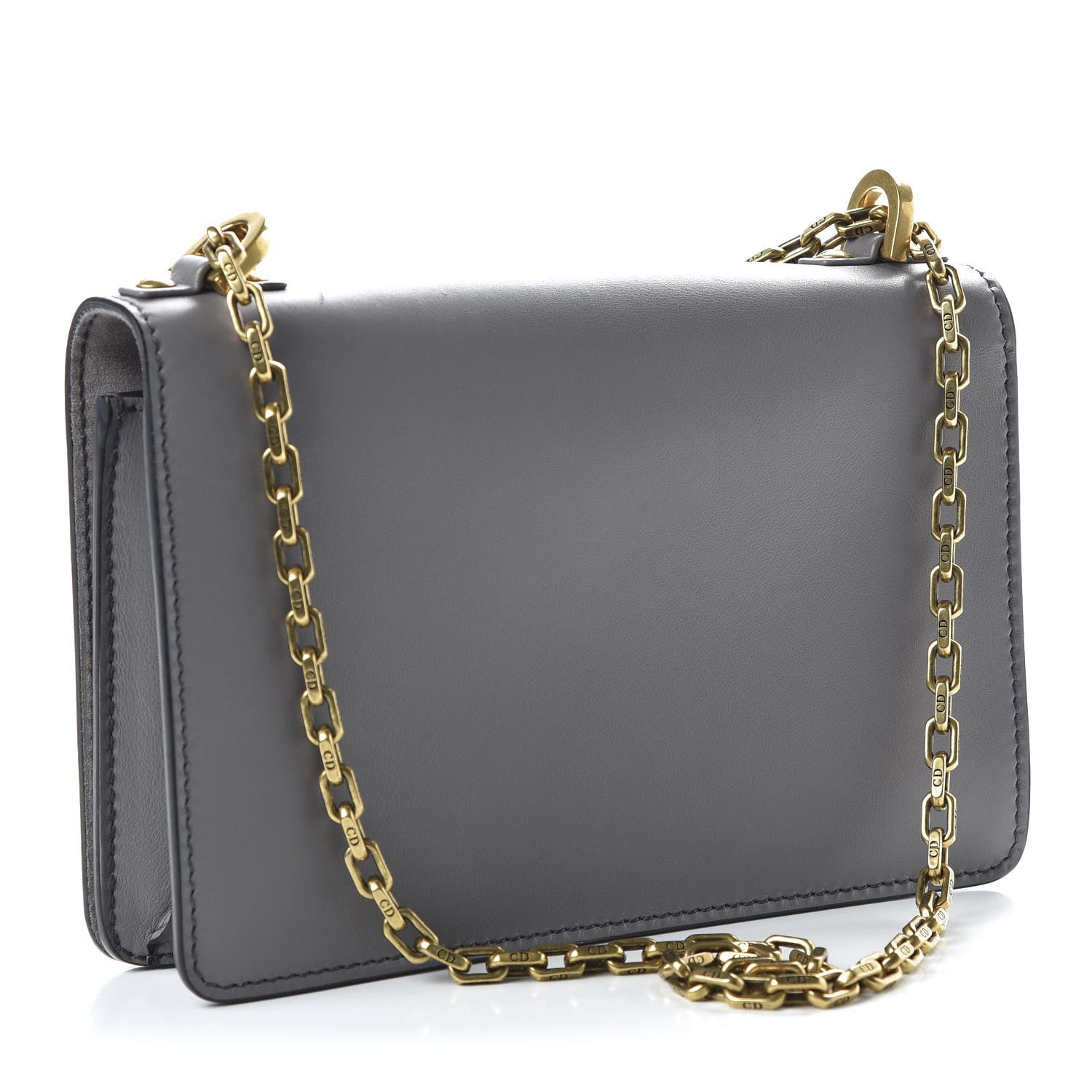 Christian Dior Calfskin Medium J'Adior Chain Flap Bag Iron Grey 2 of 9