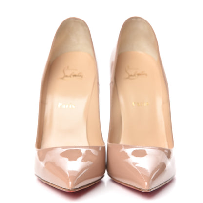 Christian Louboutin Patent So Kate 120 Pumps 41.5 Nude 2 of 8