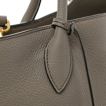 Prada Vitello Daino Tote Argilla 15 of 17