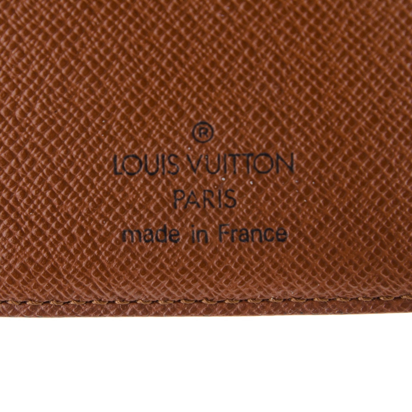 Monogram Mini Agenda Cover