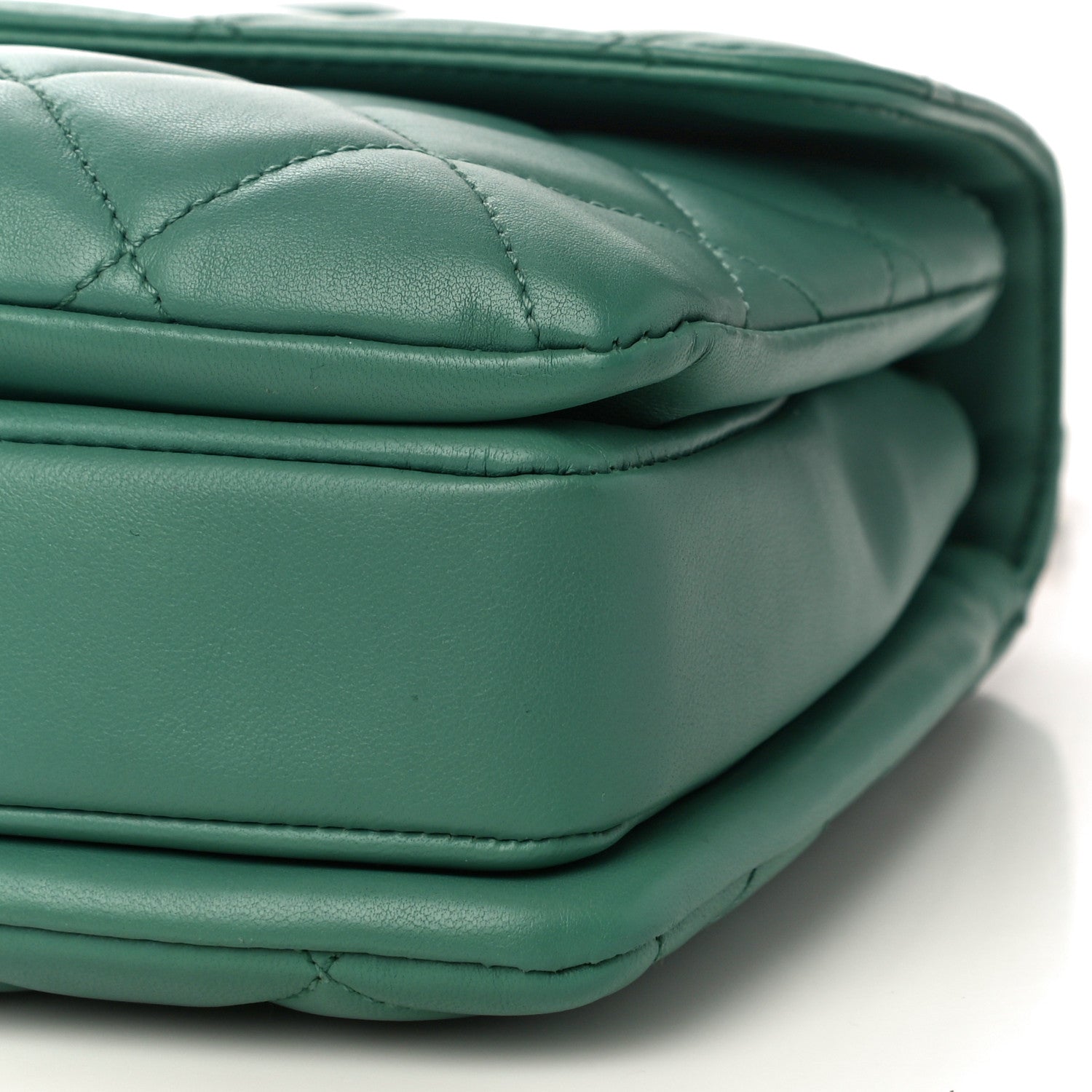 Chanel Lambskin Quilted Small Trendy CC Flap Dual Handle Bag Light Green 10 of 10