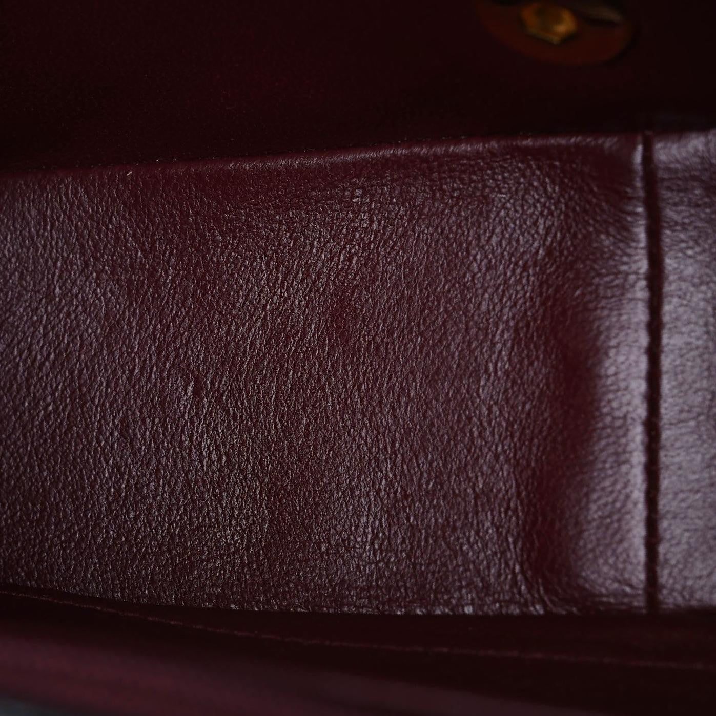 Lambskin Quilted Medium Single Flap Black