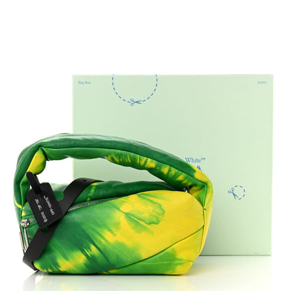 Off-White Padded Calfskin Tie-Dyed Pump 24 Tote Green Multicolor 12 of 12