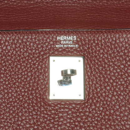 Hermes Taurillon Clemence Kelly 32 Rouge H 7 of 10
