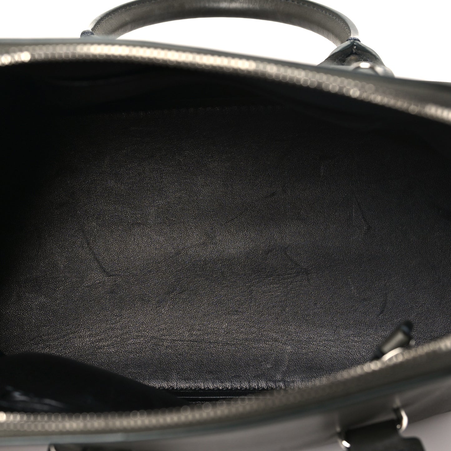 Saddle Calfskin Mini Devon Bag Koala Grey