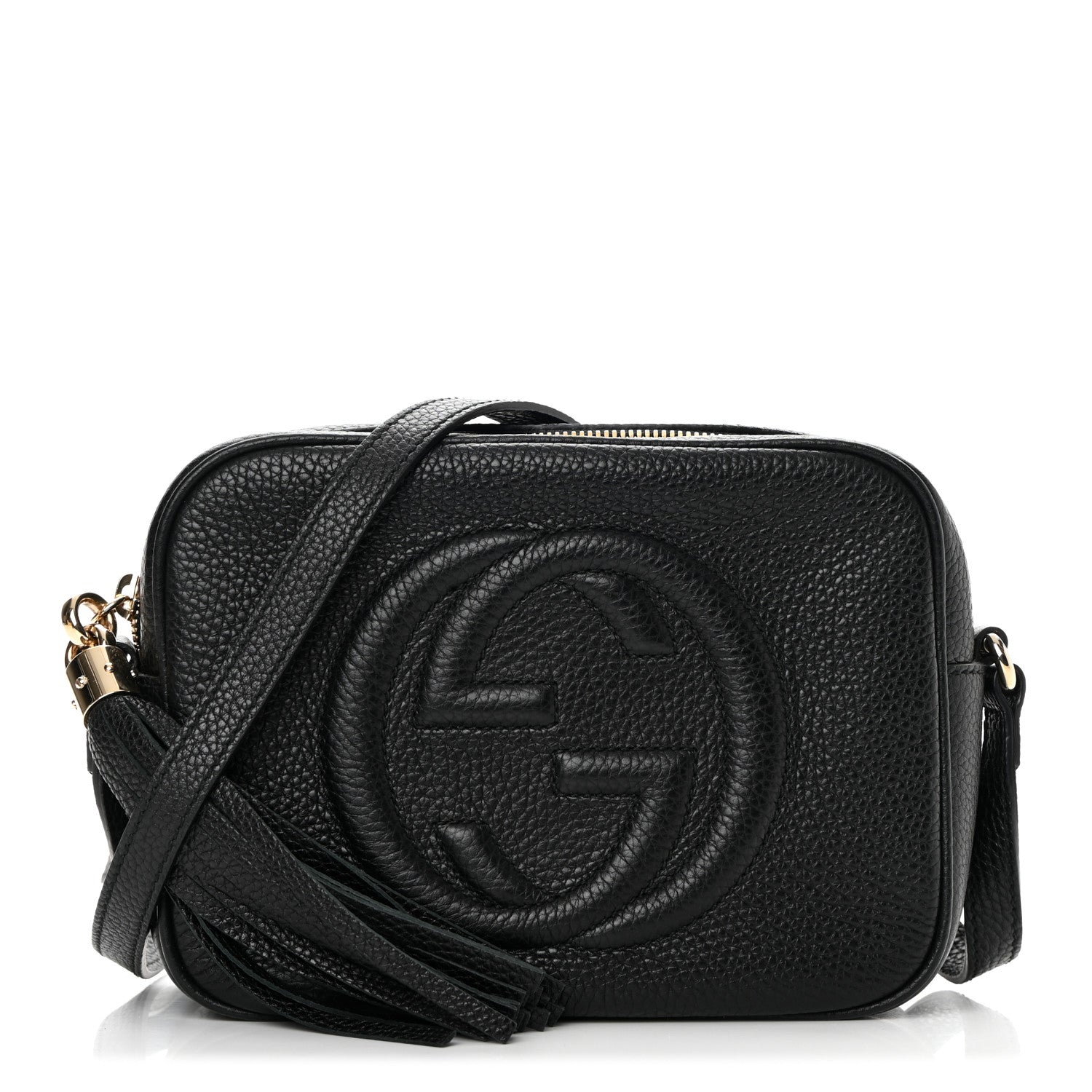 Gucci Pebbled Calfskin Small Soho Disco Bag Black 1 of 13