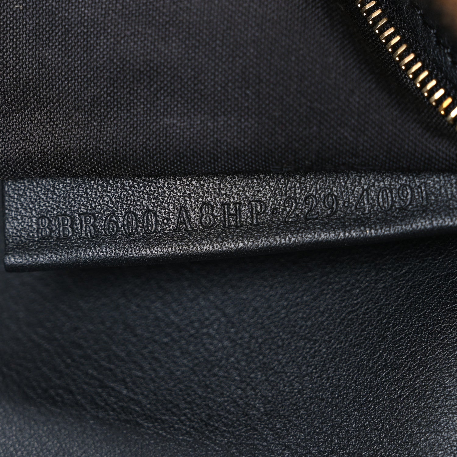 Fendi Shearling Vitello Dolce Macro FF 1974 Baguette Tobacco Black 7 of 10