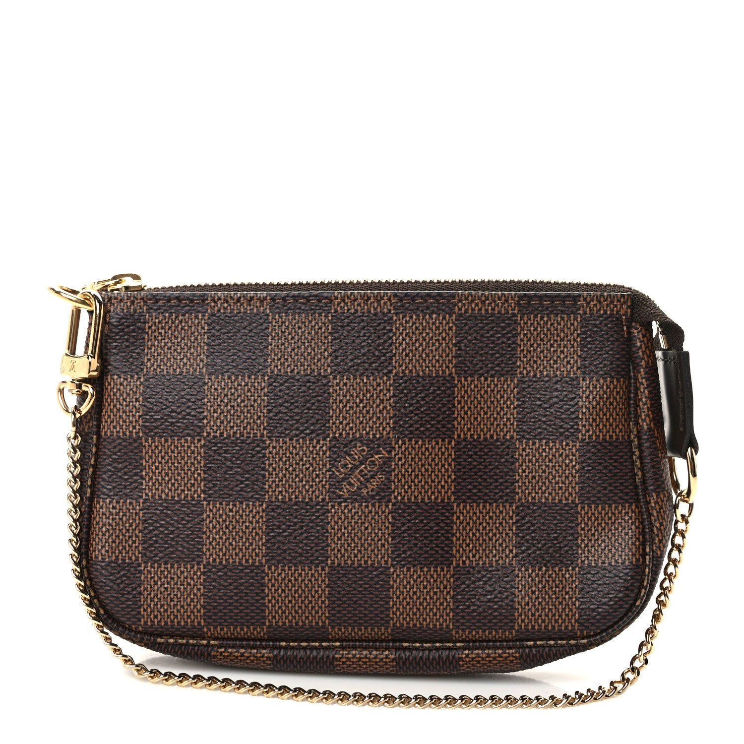 Louis Vuitton Damier Ebene Mini Pochette Accessories 1 of 8