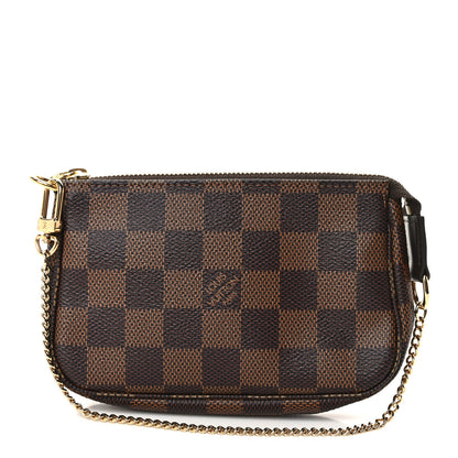 Louis Vuitton Damier Ebene Mini Pochette Accessories 1 of 8