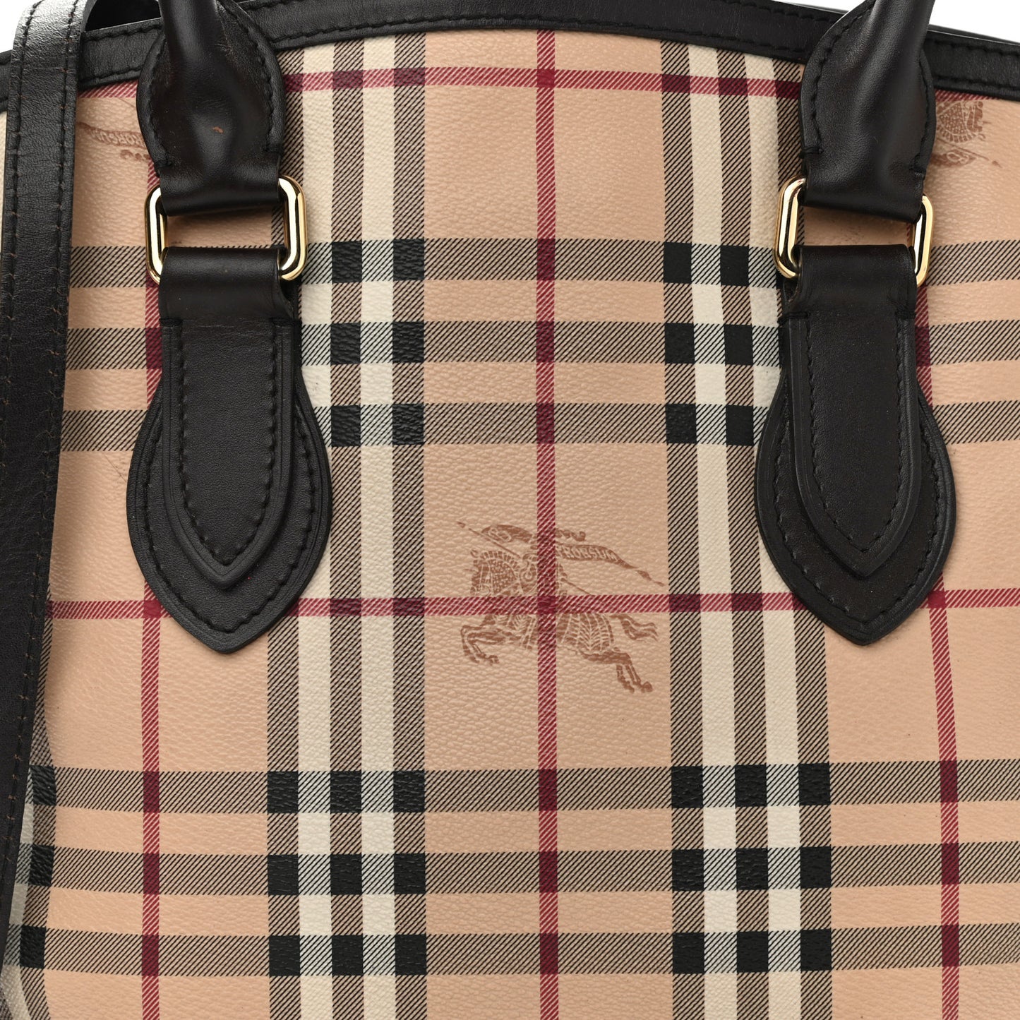 Haymarket Check Medium Tote Black
