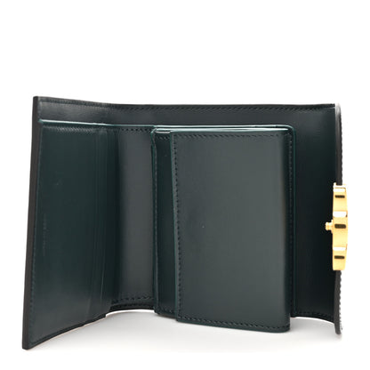 Celine Shiny Smooth Lambskin Small Triomphe Wallet Amazone 5 of 10
