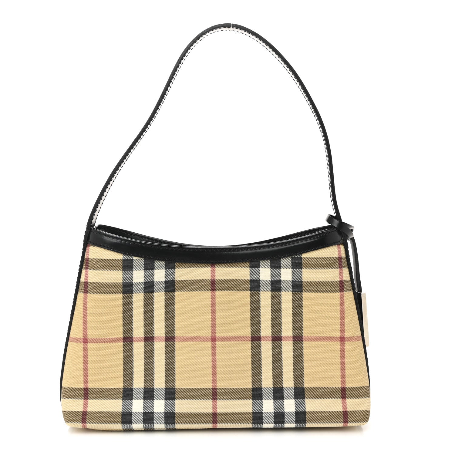 Burberry Vintage Check Shoulder Bag Black 1 of 10