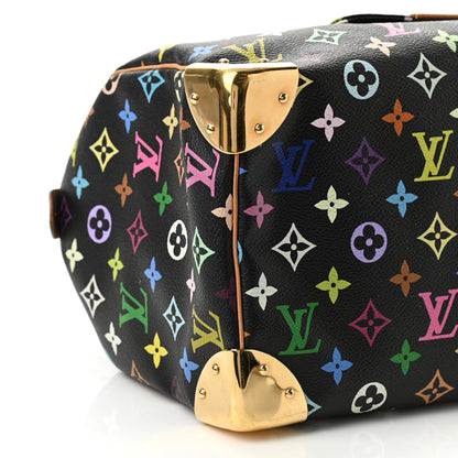 Louis Vuitton Monogram Multicolor Speedy 30 Black 8 of 9