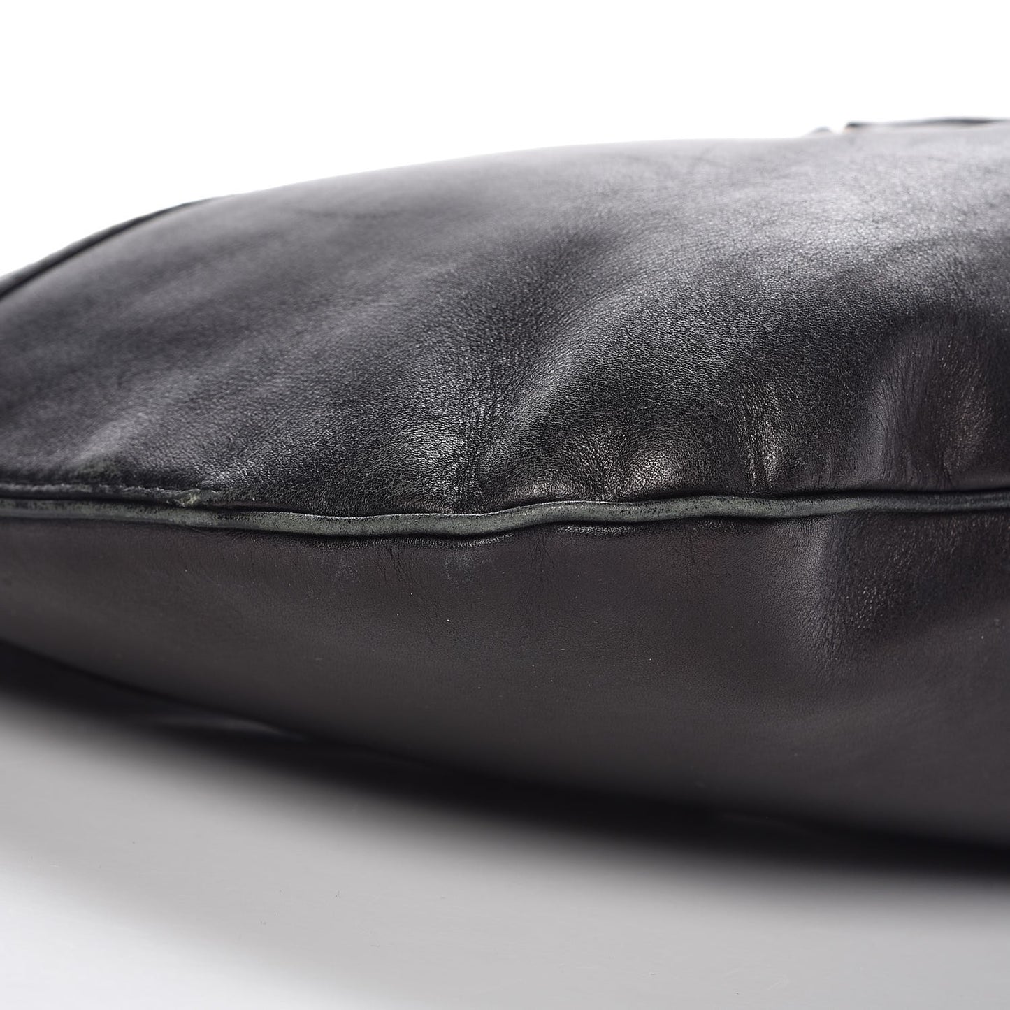 Calfskin GG Reins Hobo Black