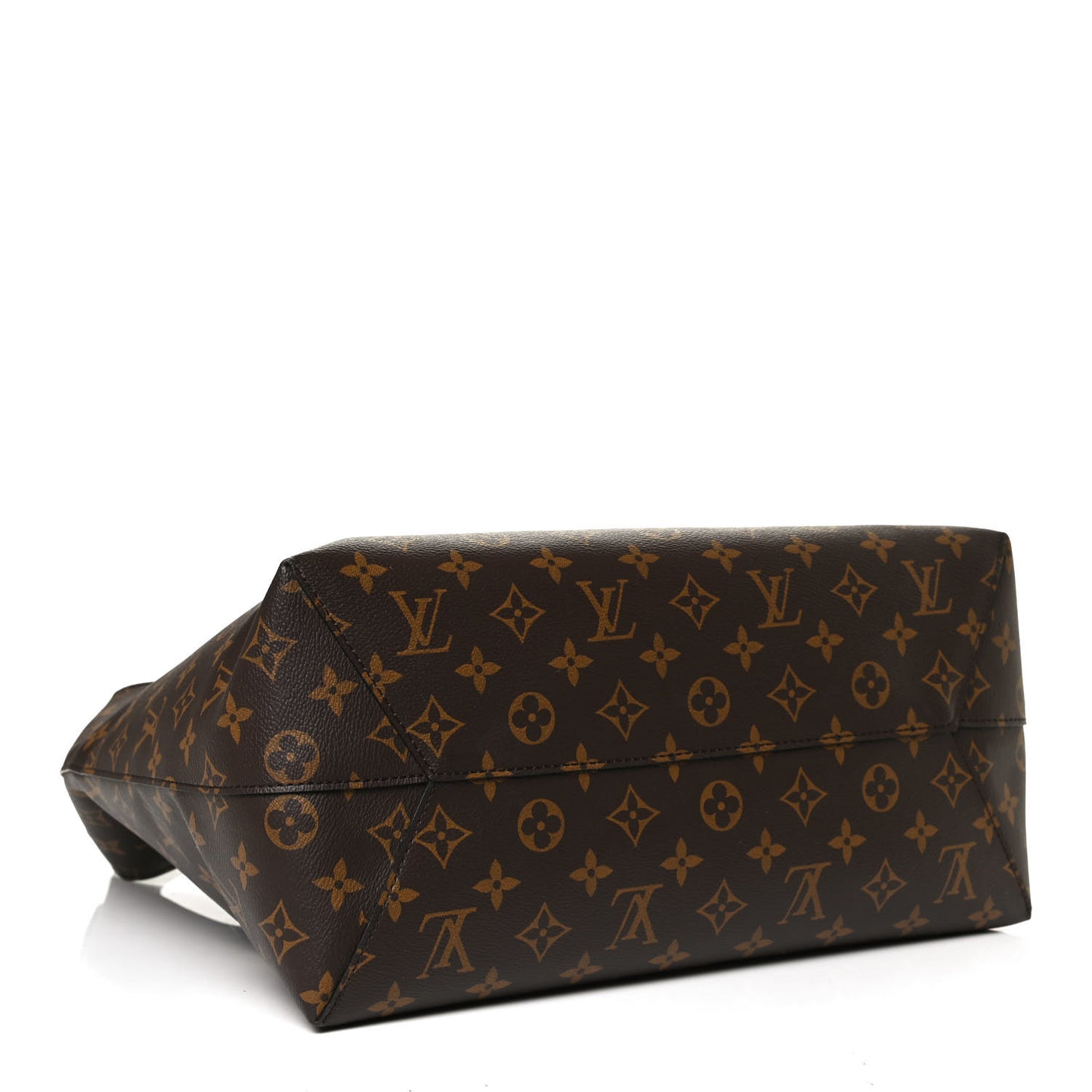 Monogram Flower Hobo Black