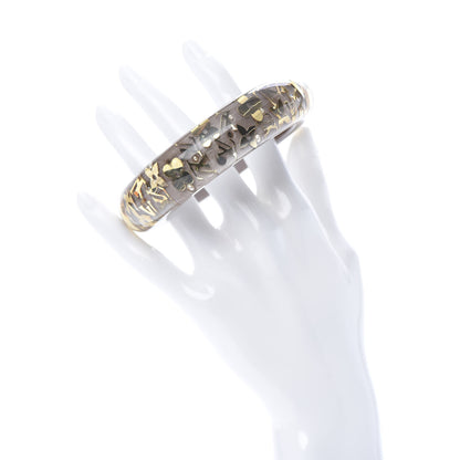 Louis Vuitton Resin Swarovski Medium Inclusion Bracelet GM Praline 2 of 4