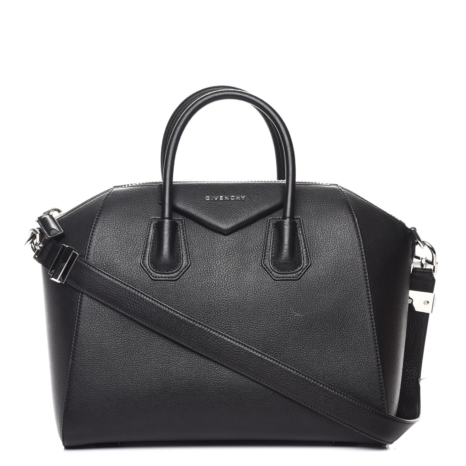 Givenchy Sugar Goatskin Medium Antigona Black 1 of 8