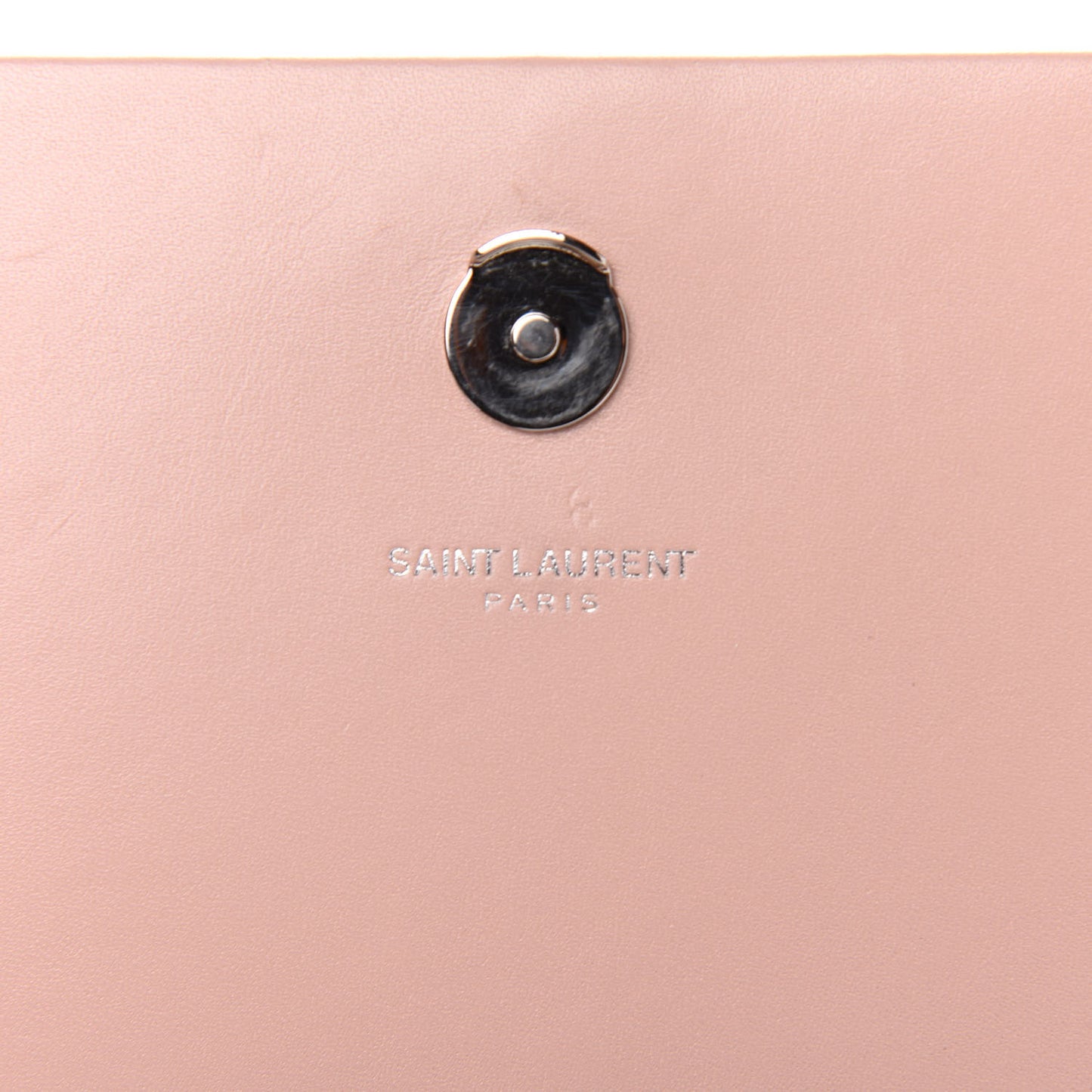 Smooth Calfskin Medium Classic Monogram Kate Tassel Satchel Pale Blush