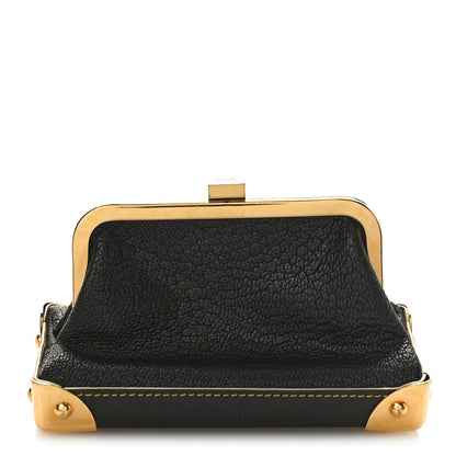 Louis Vuitton Suhali Porte-Monnaie Coin Purse Black 1 of 8