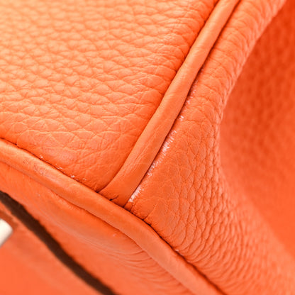 Hermes Togo Birkin 25 Orange Minium 11 of 14