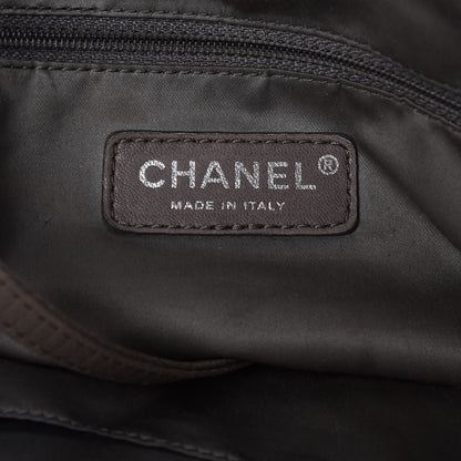 Chanel Metallic Crackled Calfskin Perforated Drill Shoulder Bag Gold 7 of 12