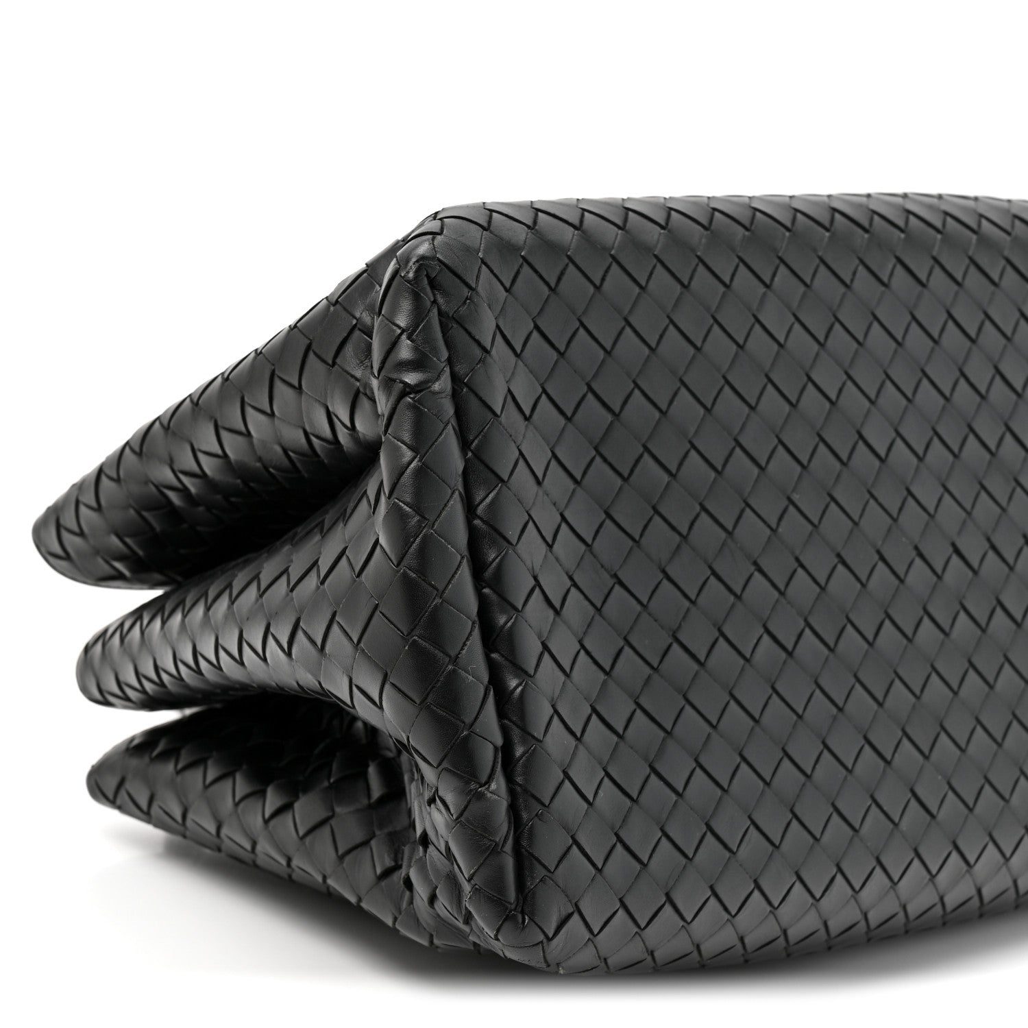 Bottega Veneta Small Intrecciato Small Roma Tote Black 9 of 9
