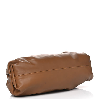Bottega Veneta Smooth Butter Calf The Pouch Oversized Clutch Cammello 3 of 5
