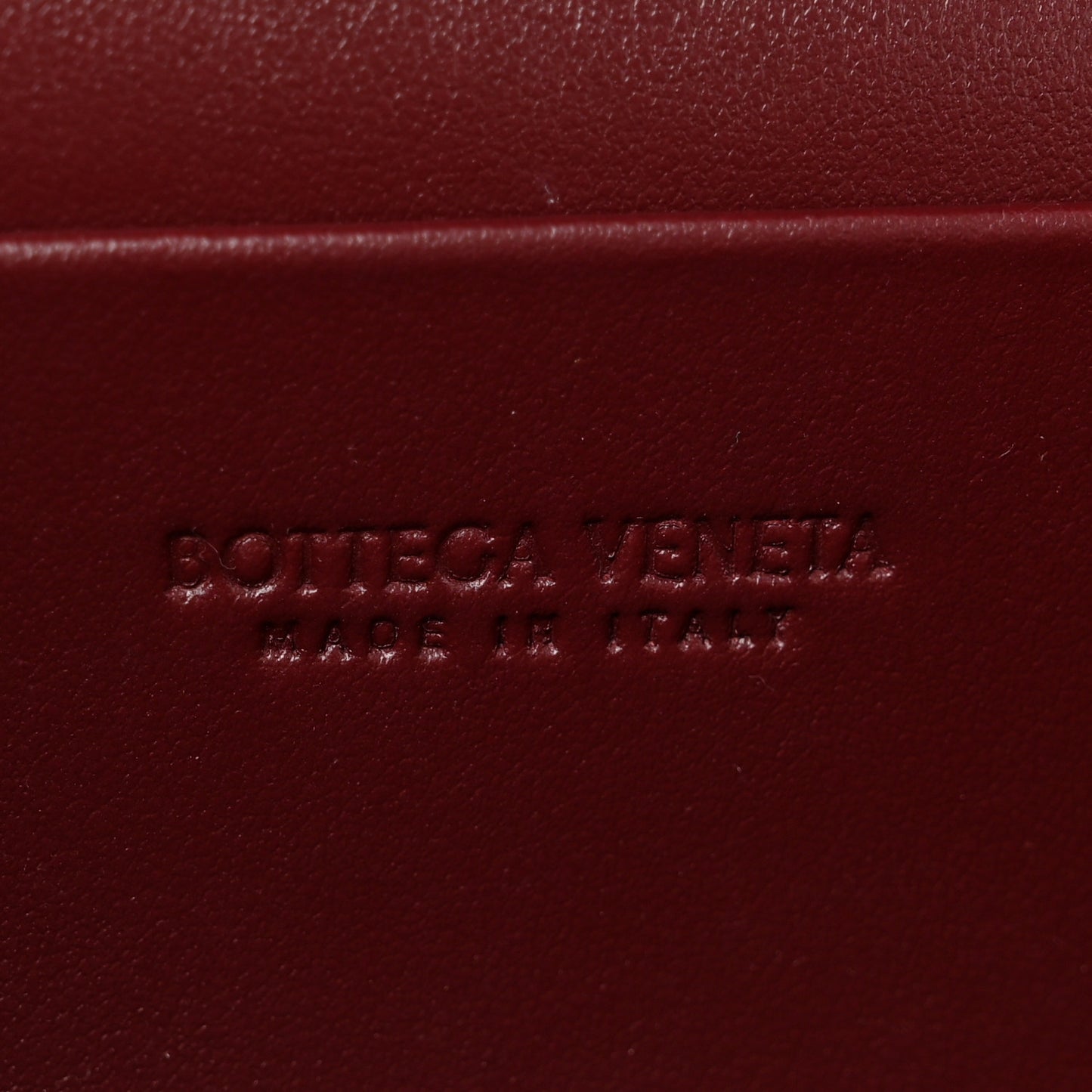 Nappa Intrecciato Bang Bang Vanity Case Barolo