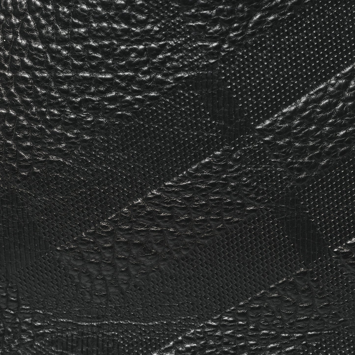 Heritage Grain Check Embossed Medium Dewsbury Tote Black