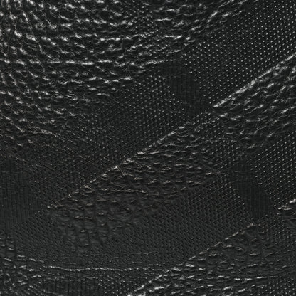 Burberry Heritage Grain Check Embossed Medium Dewsbury Tote Black 8 of 12