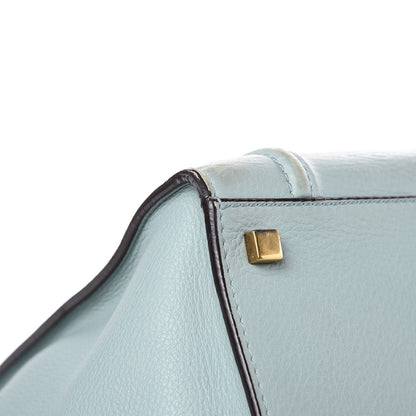 Celine Grained Calfskin Medium Phantom Luggage Galcier 8 of 25