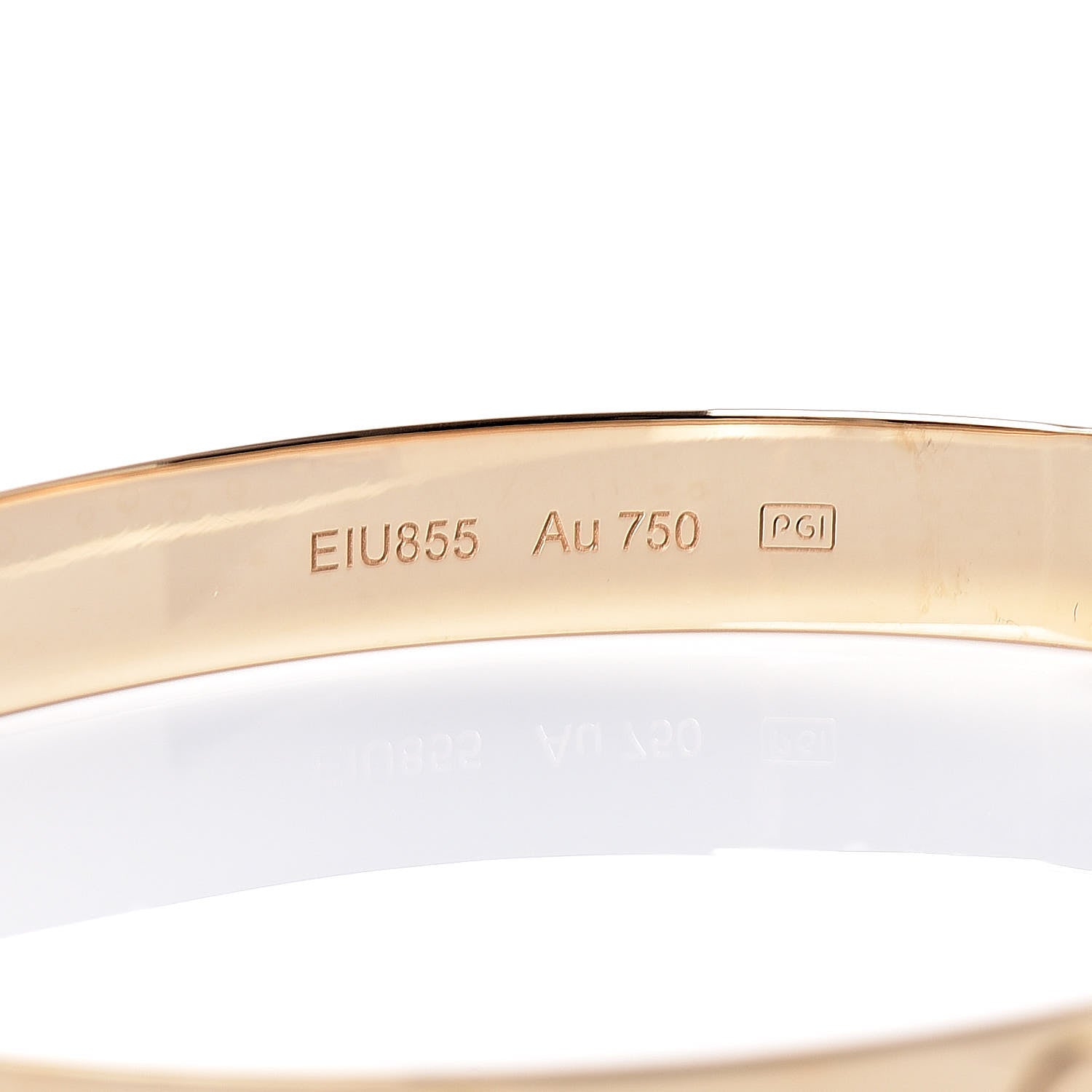 Cartier 18K Yellow Gold LOVE Bracelet 18 4 of 5
