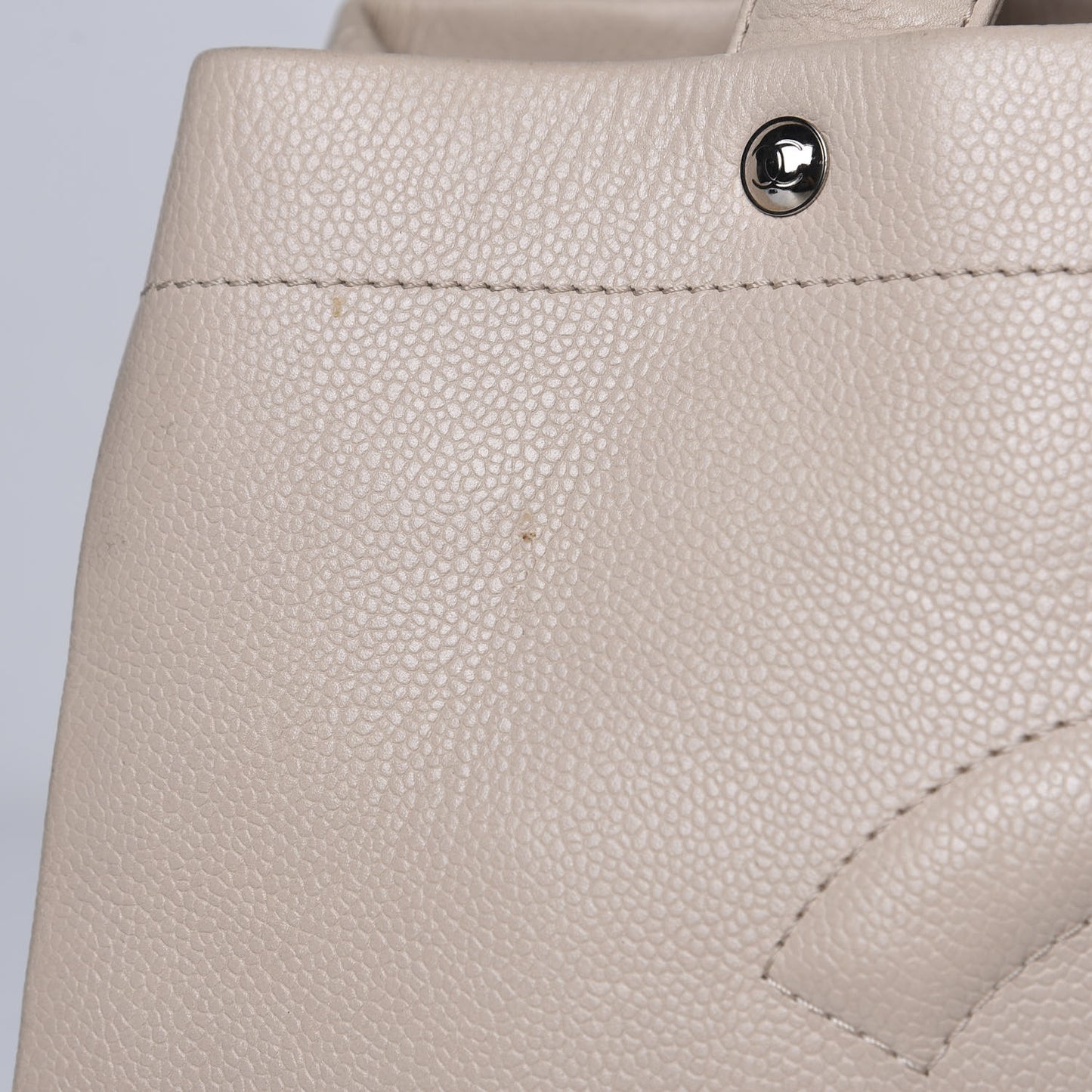 Caviar Executive Cerf Shopper Tote Beige