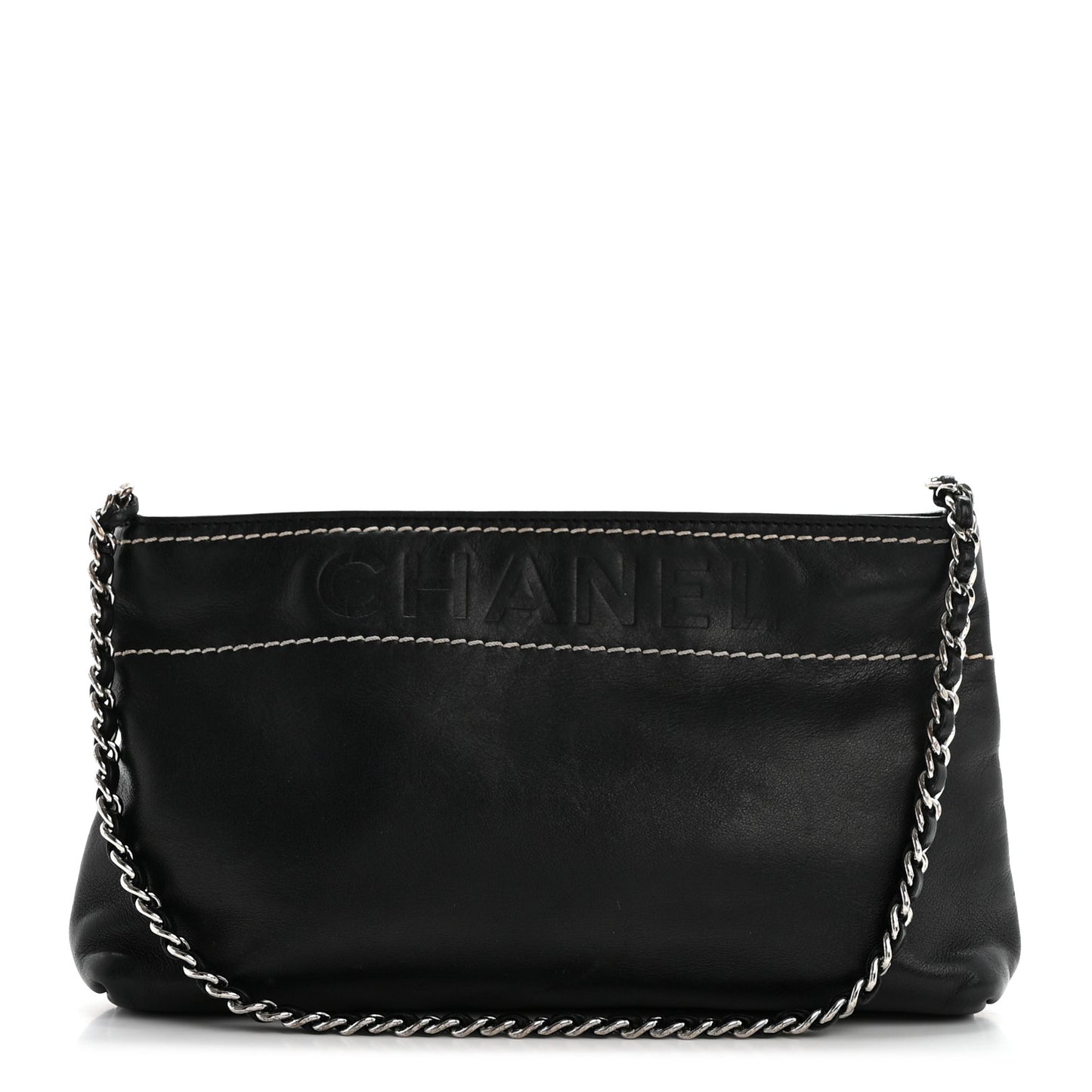 Lambskin Lax Pochette Black