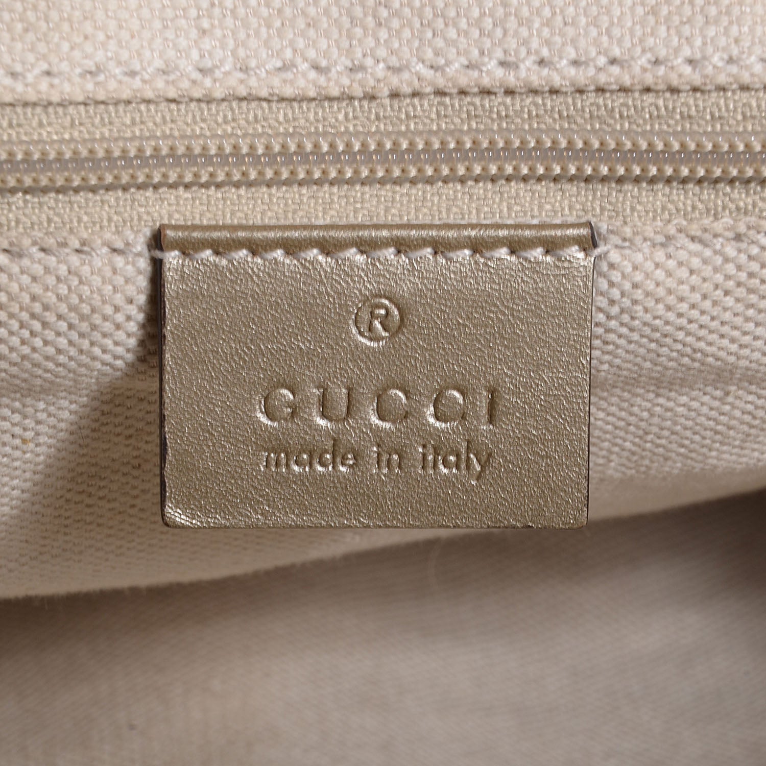 Gucci Monogram Medium Sukey Tote Champagne 6 of 9