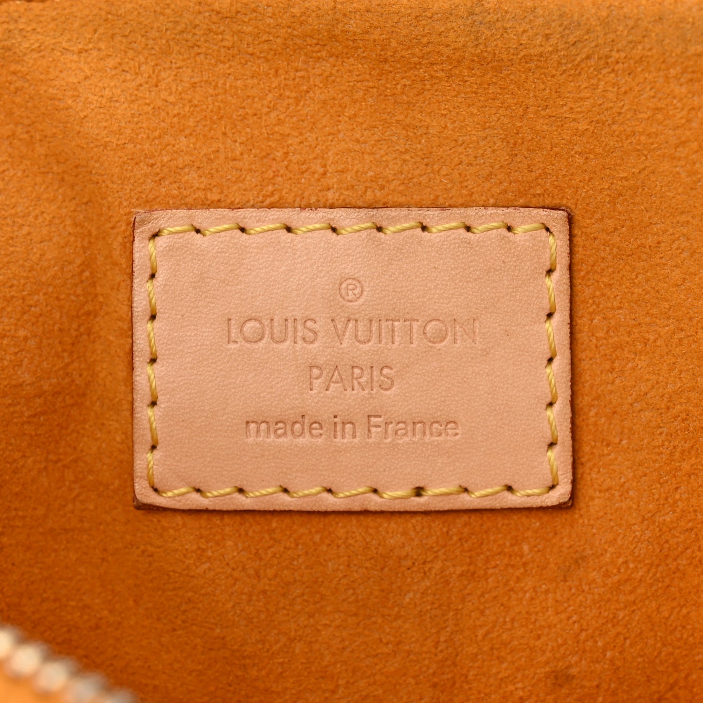 LOUIS VUITTON Monogram Pallas Safran