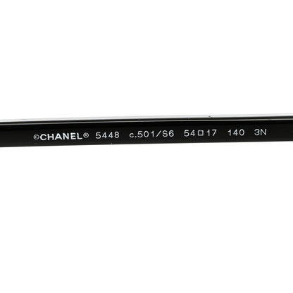 Chanel Acetate Pantos Cat Eye Sunglasses 5448 Black 6 of 8
