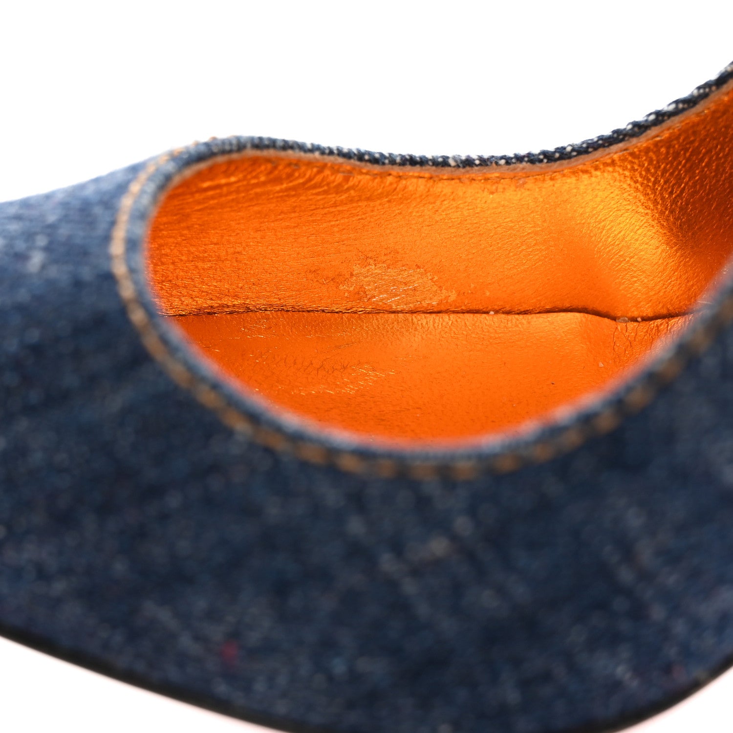 Christian Louboutin Denim Jazz Calf So Kate 120 Pumps 36 Blue 10 of 14