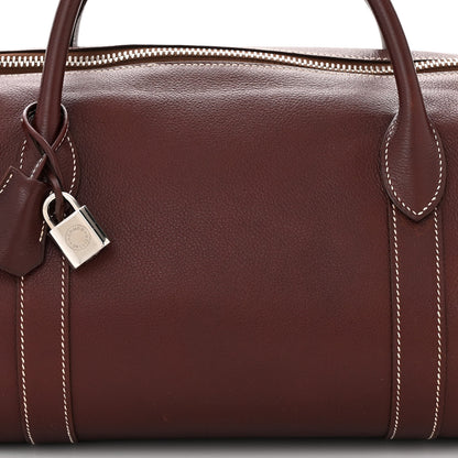 Hermes Evergrain Polochon 35 Bag Rouge H 8 of 12