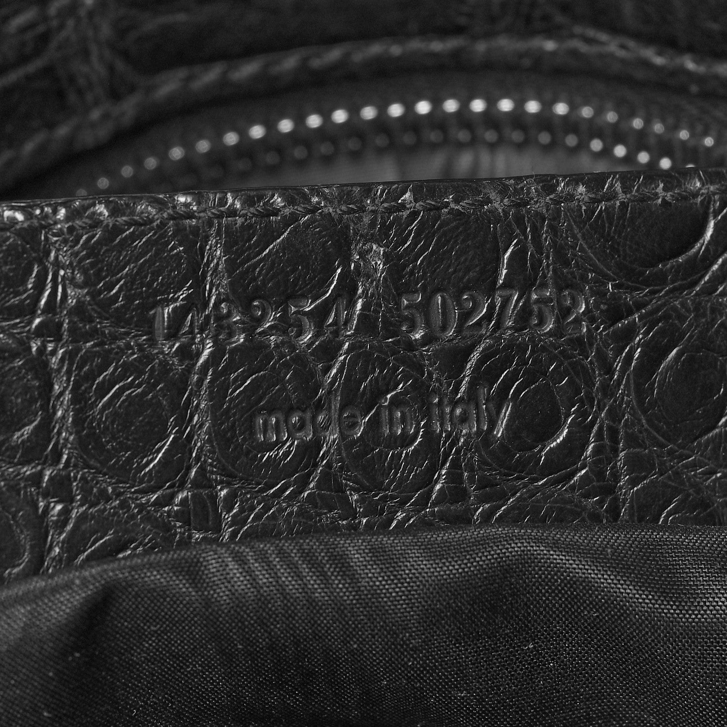 Balenciaga Crocodile City Black 8 of 14