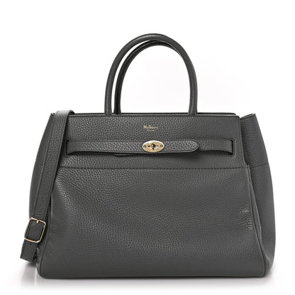 Mulberry Heavy Grain Belted Bayswater Tote Charcoal 1 of 11