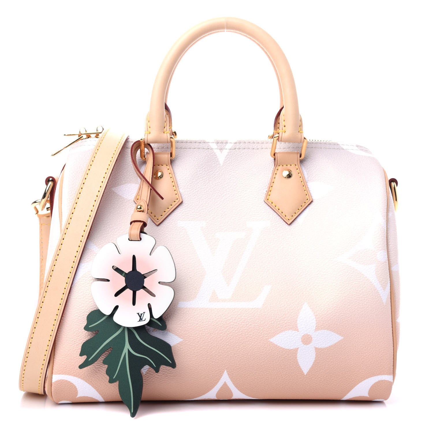 Louis Vuitton Monogram Giant By The Pool Speedy Bandouliere 25 Brume 1 of 11