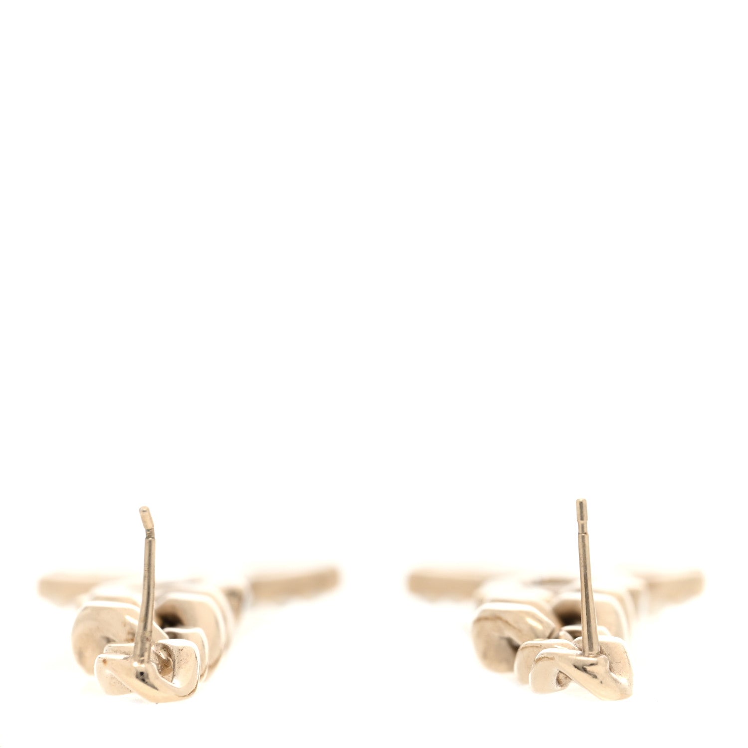 Chanel Metal Crystal CC Vendome CC Dangle Earrings Gold 3 of 4