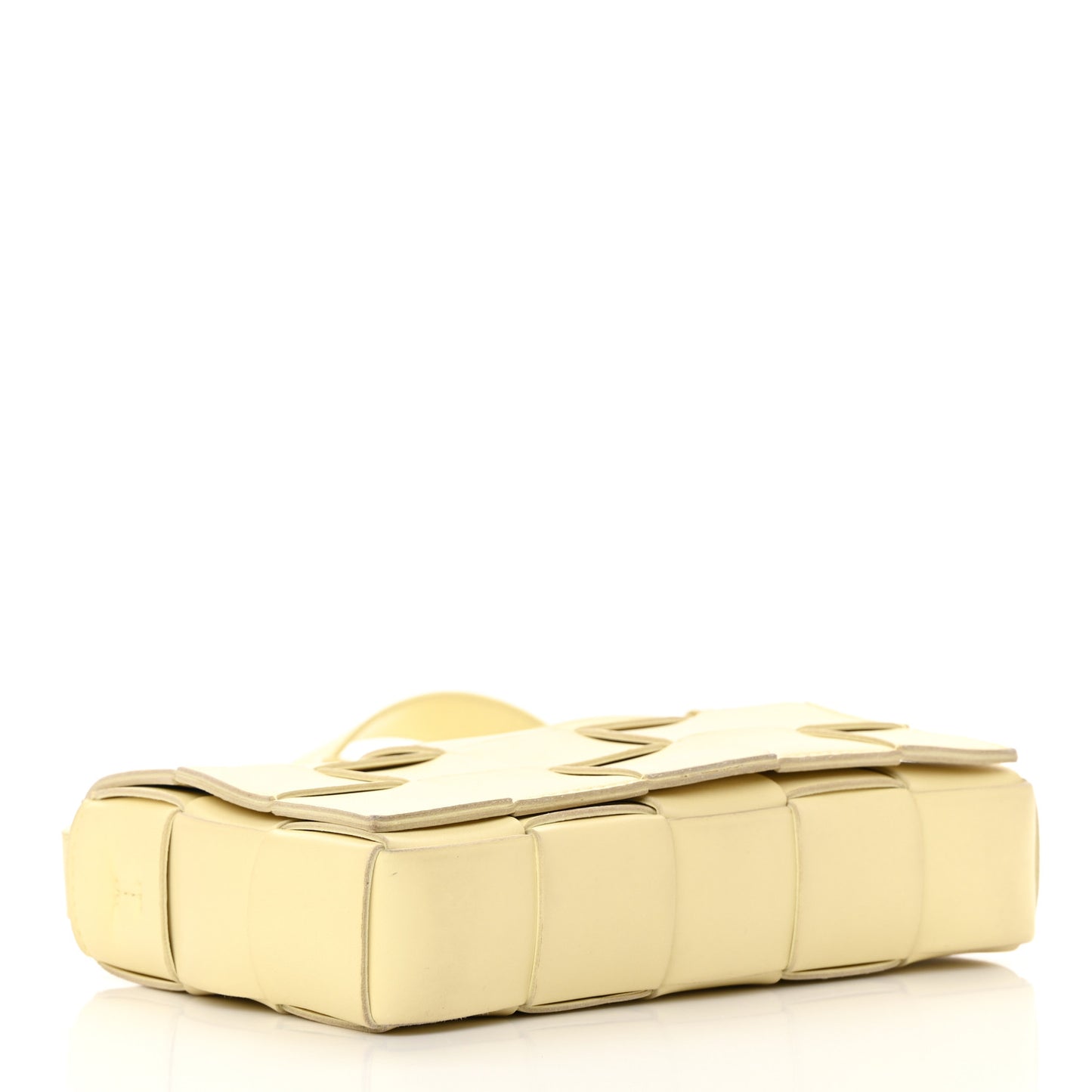 Nappa Maxi Intreccio Cassette Bag Zest