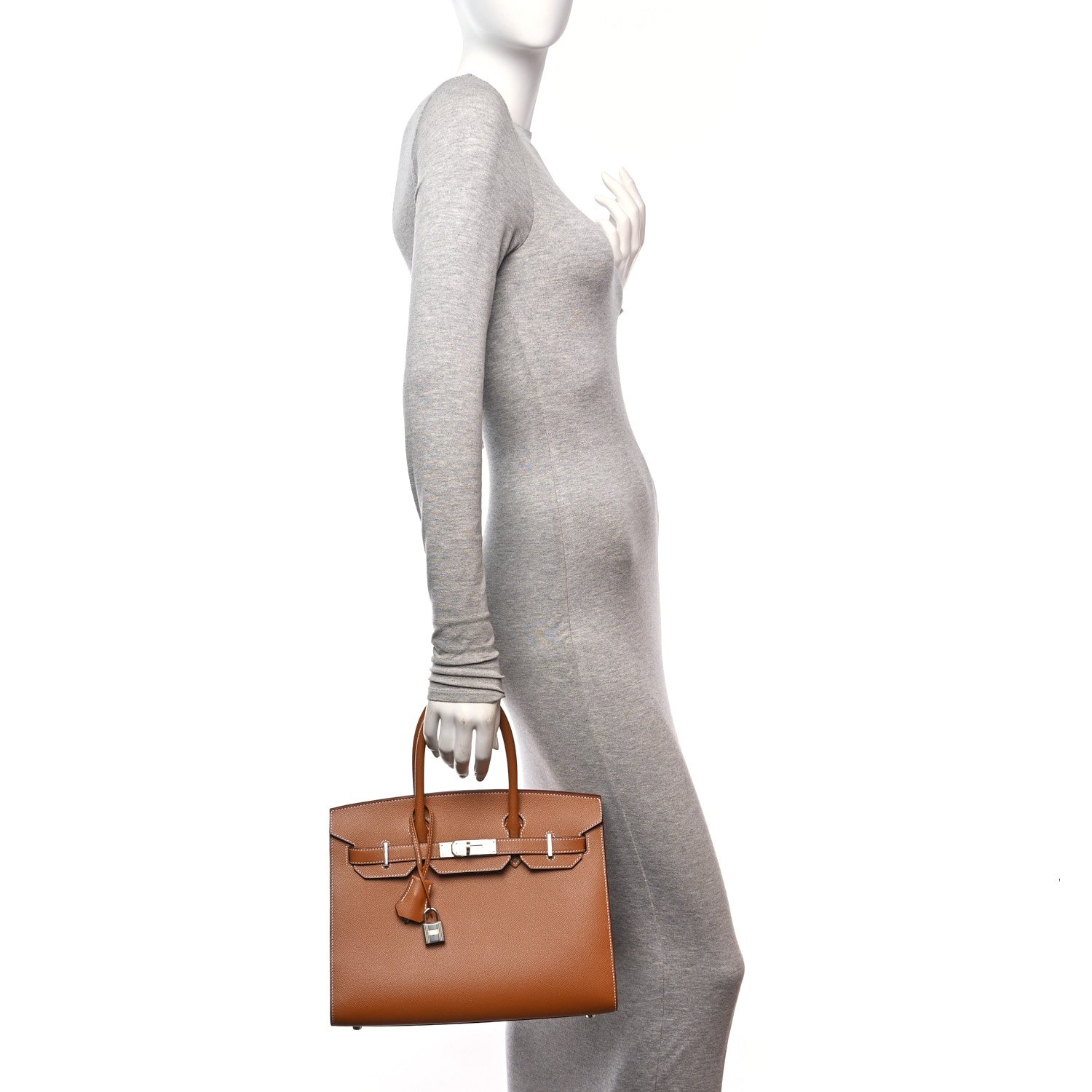 Hermes Epsom Birkin Sellier 30 Gold 2 of 11