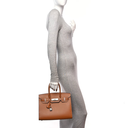 Hermes Epsom Birkin Sellier 30 Gold 2 of 11