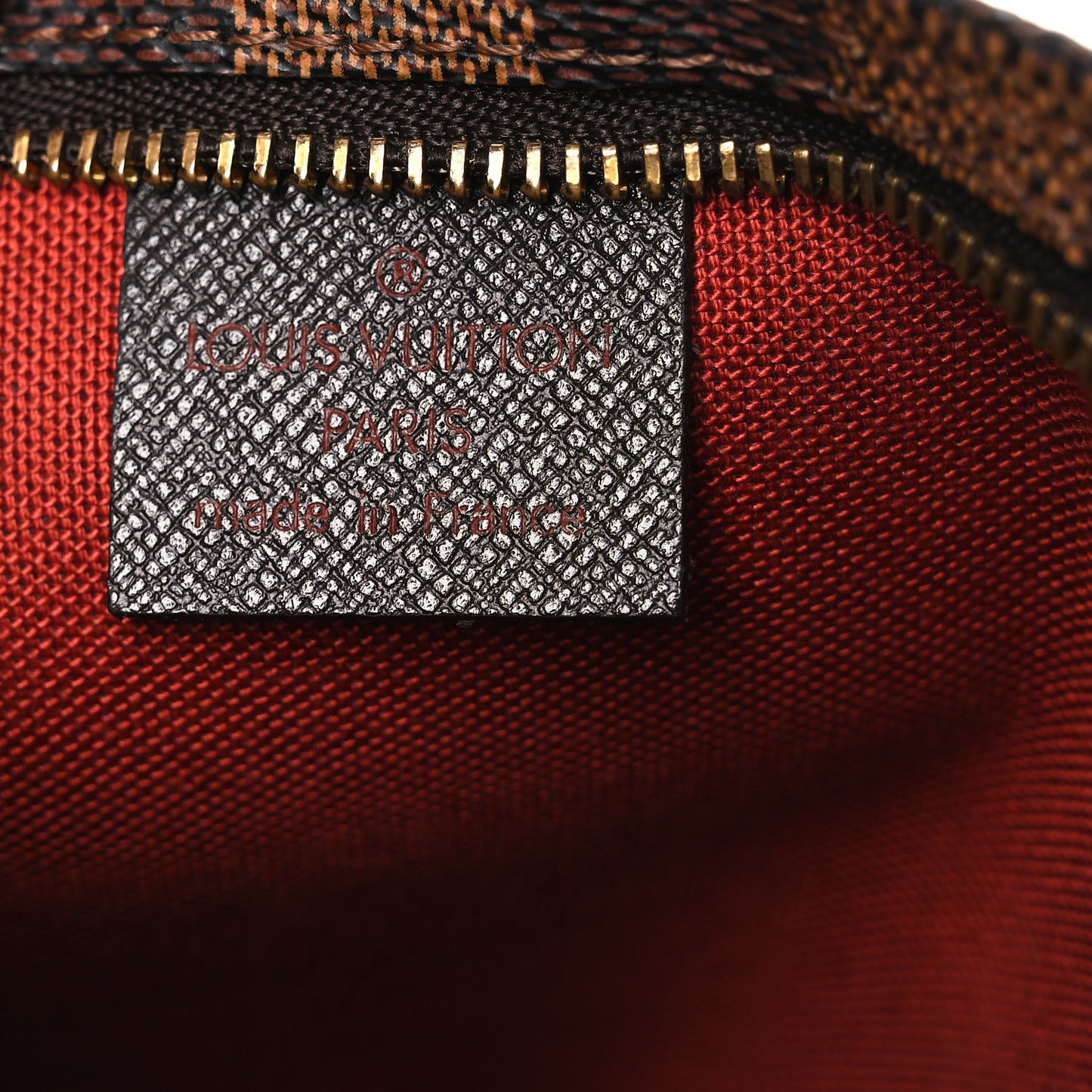 Damier Ebene Trousse Make Up Bag Pochette
