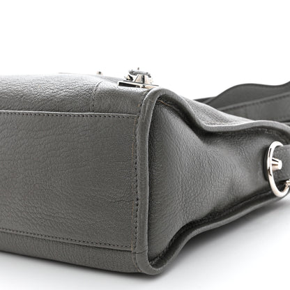 Balenciaga Chevre Silver Metallic Edge Hardware S City Gris Acier 9 of 10